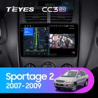 Штатна магнітола Teyes CC3 6+128 Gb Kia Sportage 2 2007-2009