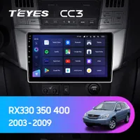 Штатна магнітола Teyes CC3 6+128 Gb Lexus RX300 RX330 RX350 RX400H, Toyota Harrier 2003-2009