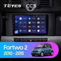 Штатна магнітола Teyes CC3 6+128 Gb Mercedes-Benz Smart Fortwo 2 2010-2015