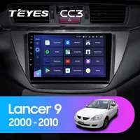 Штатная магнитола Teyes CC3 6+128 Gb Mitsubishi Lancer 9 CS 2000-2010
