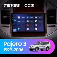Штатная магнитола Teyes CC3 6+128 Gb Mitsubishi Pajero 3 V70 V60 1999-2006 (BLACK)