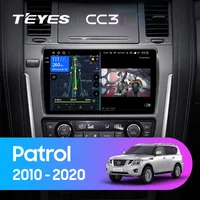 Штатная магнитола Teyes CC3 6+128 Gb Nissan Patrol Y62 2010-2020