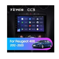 Штатна магнітола Teyes CC3 6+128 Gb Peugeot 408 1 T7 2012-2020, 308 2007-2015