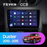 Штатна магнітола Teyes CC3 6+128 Gb Renault Duster 1 2010-2015