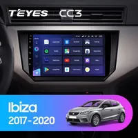 Штатна магнітола Teyes CC3 6+128 Gb Seat Ibiza 2017-2020