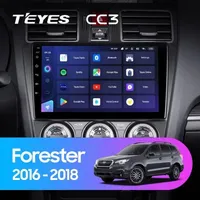 Штатна магнітола Teyes CC3 6+128 Gb Subaru Forester SJ 2015-2018
