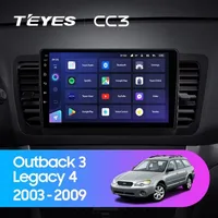 Штатна магнітола Teyes CC3 6+128 Gb Subaru Outback 3, Legacy 4 2003-2009