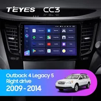Штатна магнітола Teyes CC3 6+128 Gb Subaru Outback 4, Legacy 5 2009-2014