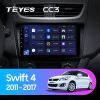 Штатна магнітола Teyes CC3 6+128 Gb Suzuki Swift 4 2011-2017