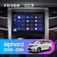 Штатна магнітола Teyes CC3 6+128 Gb Toyota Alphard H20 2008-2014