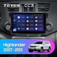 Штатна магнітола Teyes CC3 6+128 Gb Toyota Highlander 2 XU40 2007-2013