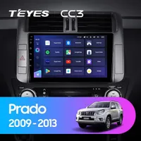 Штатна магнітола Teyes CC3 6+128 Gb Toyota Land Cruiser Prado 150 2009-2013 (A)