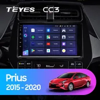 Штатна магнітола Teyes CC3 6+128 Gb Toyota Prius XW50 2015-2020