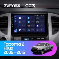 Штатна магнітола Teyes CC3 6+128 Gb Toyota Tacoma 2 N200, Hilux 2005-2015
