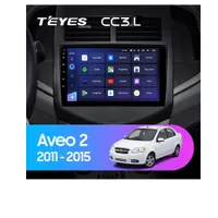 Штатная магнитола Teyes CC3L 4+32 Gb Chevrolet Aveo 2 2011-2015 9"