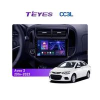 Штатная магнитола Teyes CC3L 4+32 Gb Chevrolet Aveo 3 2016-2023 9"