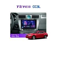 Штатна магнітола Teyes CC3L 4+32 Gb Chrysler Sebring 3 JS 2006-2010 9"