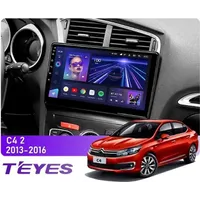 Штатна магнітола Teyes CC3L 4+32 Gb Citroen C4 2 B7 (ZYJ) 2013-2016 10"