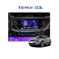 Штатна магнітола Teyes CC3L 4+32 Gb Geely Atlas NL-3 2016-2020 9"