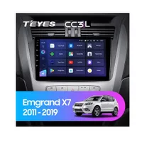 Штатная магнитола Teyes CC3L 4+32 Gb Geely Emgrand X7 1 GX7 EX7 2011-2019 9"