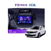 Штатна магнітола Teyes CC3L 4+32 Gb Geely GC6 1 2014-2016 9"