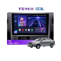 Штатна магнітола Teyes CC3L 4+32 Gb Geely MK 1 2006-2013 9"