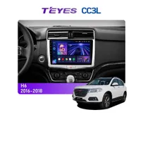 Штатна магнітола Teyes CC3L 4+32 Gb Great Wall Haval H6 2016-2018 10"