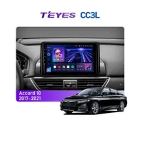 Штатна магнітола Teyes CC3L 4+32 Gb Honda Accord 10 CV X 2017-2021 9"