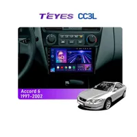 Штатна магнітола Teyes CC3L 4+32 Gb Honda Accord 6 1997-2002 9"