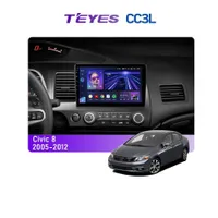Штатная магнитола Teyes CC3L 4+32 Gb Honda Civic 8 FK FN FD 2005-2012 10"