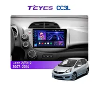 Штатна магнітола Teyes CC3L 4+32 Gb Honda Jazz 2 GG, Fit 2 GE 2007-2014 10"