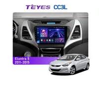 Штатная магнитола Teyes CC3L 4+32 Gb Hyundai Elantra 5 JK GD MD UD 2010-2016 9"