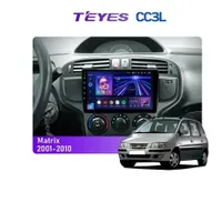Штатна магнітола Teyes CC3L 4+32 Gb Hyundai Matrix 2001-2010 9"