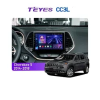 Штатная магнитола Teyes CC3L 4+32 Gb Jeep Cherokee 5 KL 2014-2018 10"