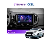 Штатная магнитола Teyes CC3L 4+32 Gb LADA Xray 2015-2019 9"