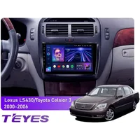 Штатная магнитола Teyes CC3L 4+32 Gb Lexus LS430 XF30, Toyota Celsior XF30 2000-2006 (F1) 9"