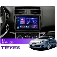 Штатная магнитола Teyes CC3L 4+32 Gb Mazda 6 2 GH 2007-2012 9"