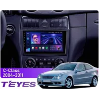 Штатна магнітола Teyes CC3L 4+32 Gb Mercedes-Benz C-Class W203 CL203 C209 A209 2004-2011 9"