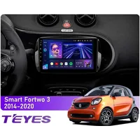 Штатна магнітола Teyes CC3L 4+32 Gb Mercedes-Benz Smart Fortwo 3 C453 A453 W453 2014-2020 9"