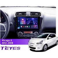 Штатная магнитола Teyes CC3L 4+32 Gb Mitsubishi Mirage 6 2012-2018 9"