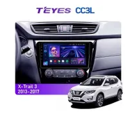 Штатна магнітола Teyes CC3L 4+32 Gb Nissan Qashqai, X-Trail 3 T32 2013-2017 Manual air conditioning (B) 10"