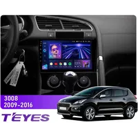 Штатна магнітола Teyes CC3L 4+32 Gb Peugeot 3008 1 2009-2016 (A) 9"
