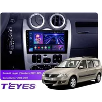 Штатна магнітола Teyes CC3L 4+32 Gb Renault Logan 1 Sandero Lada Lergus largus Dacia 2010-2015 9"