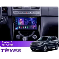 Штатна магнітола Teyes CC3L 4+32 Gb SsangYong Rexton Y290 3 2012-2017 9"