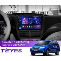 Штатная магнитола Teyes CC3L 4+32 Gb Subaru Forester 3 SH 2007-2013, Impreza GH GE 2007-2011 9"