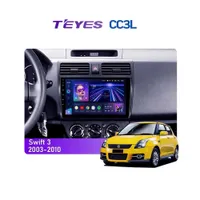 Штатна магнітола Teyes CC3L 4+32 Gb Suzuki Swift 3 2003-2010 10"
