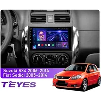 Штатна магнітола Teyes CC3L 4+32 Gb Suzuki SX4 1 2006-2014 9"