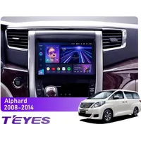 Штатна магнітола Teyes CC3L 4+32 Gb Toyota Alphard H20 2008-2014 9"