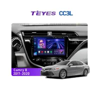 Штатна магнітола Teyes CC3L 4+32 Gb Toyota Camry 8 XV 70 2017-2020 (B) 10"