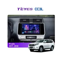 Штатна магнітола Teyes CC3L 4+32 Gb Toyota Land Cruiser Prado 150 2017-2018 10"